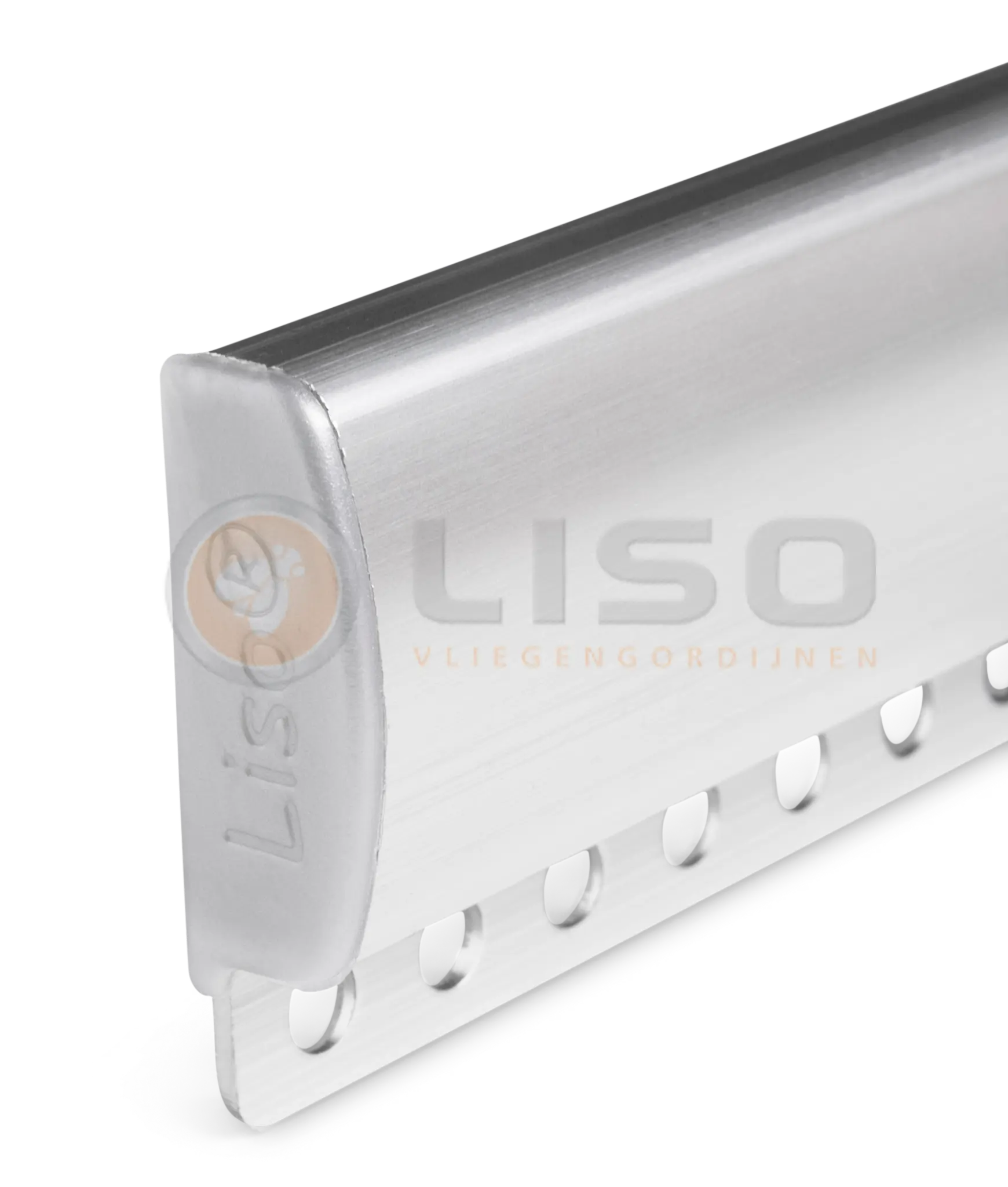 Originele Luxe Liso® Rail in grauem Aluminium
