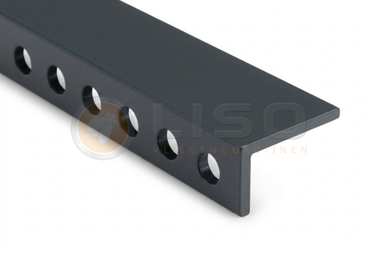 Smalle rails in RAL 7016 Anthrazit